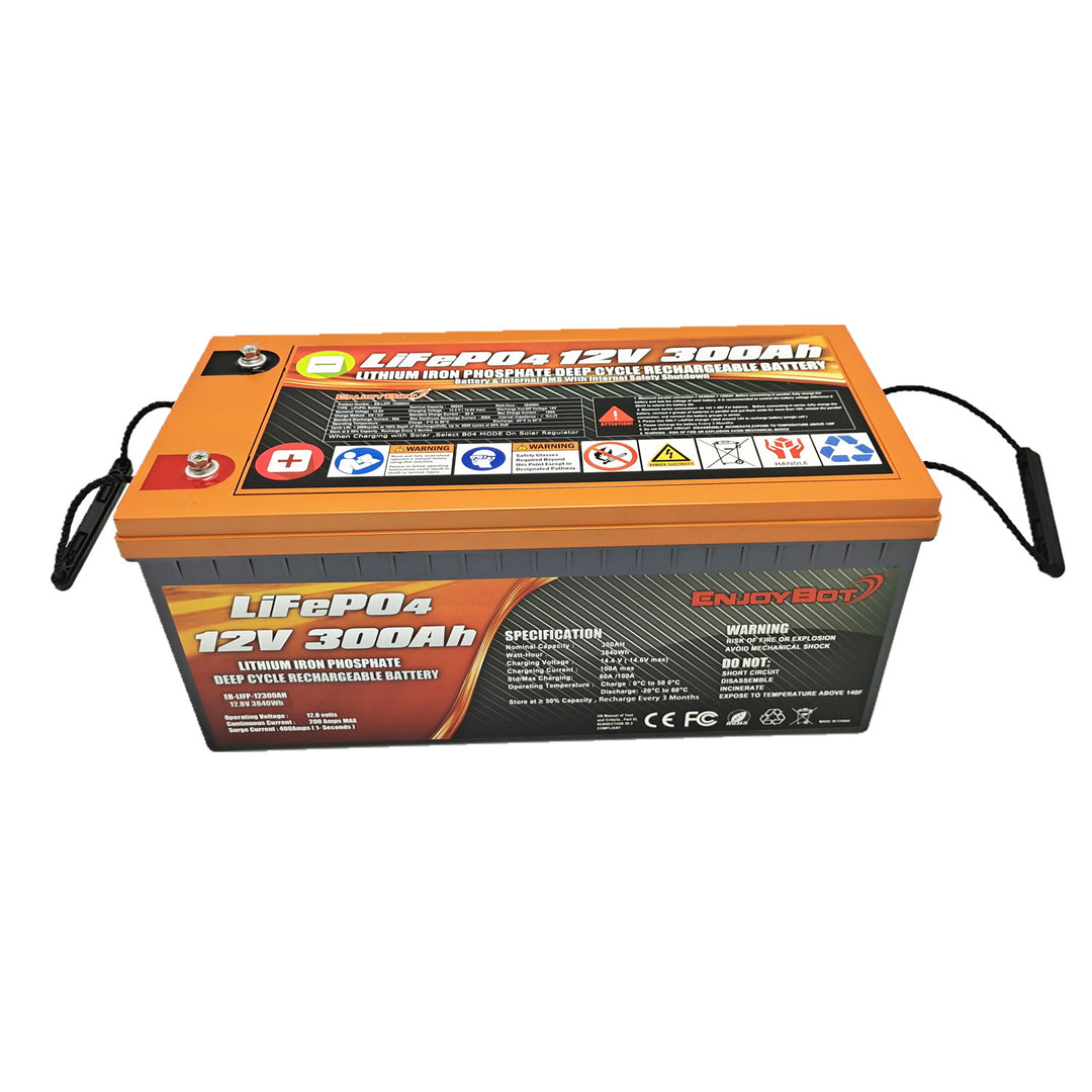 12.8V 300Ah LiFePO4 Battery 12,8V 300Ah - Art. 18846
