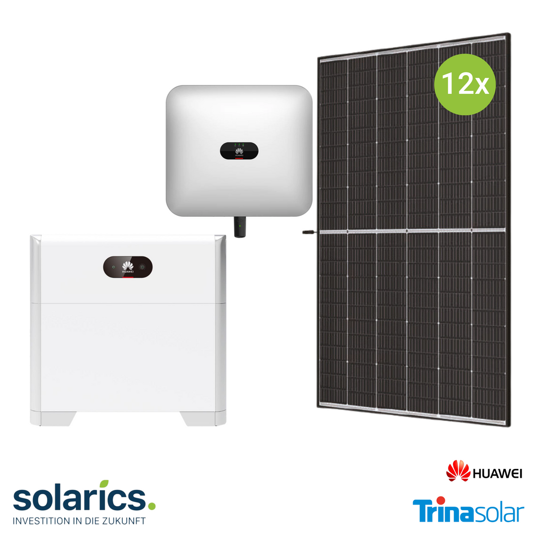 5kWp HUAWEI Solar-Komplettpaket mit Speicher