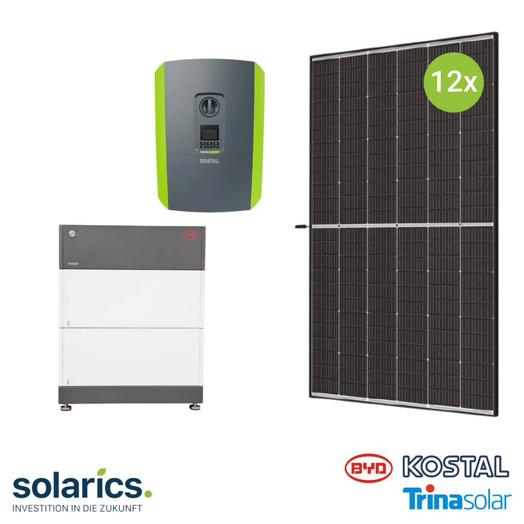 5kWp KOSTAL Solar-Komplettpaket mit Speicher
