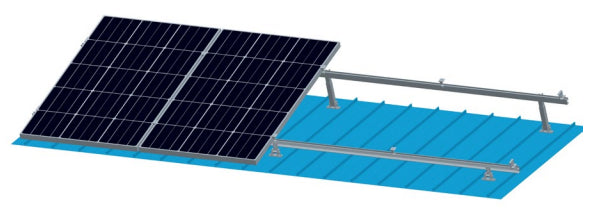 Adjustable tilt solar racking system Adjustable tilt solar racking system - Art. 6987