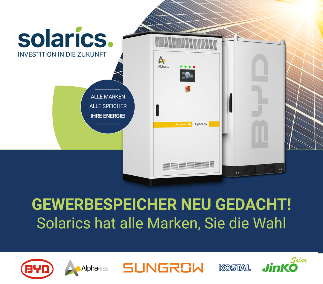 Solarics Planung für Gewerbespeicher