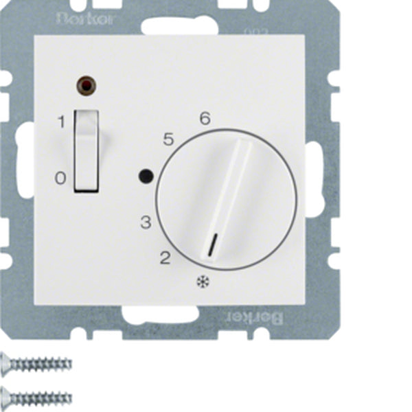 Berker Raumtemperaturregler 20301909 polarweiss matt
