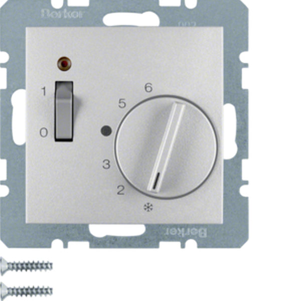 Berker Raumtemperaturregler 20311404 alu