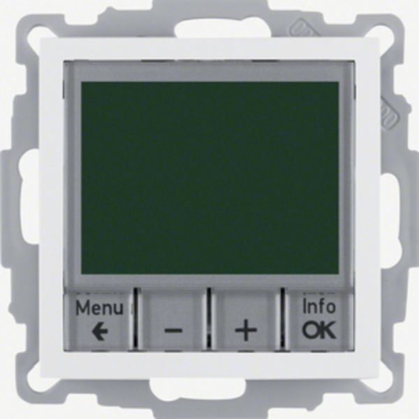 Berker Raumtemperaturregler 20441909 polarweiss matt