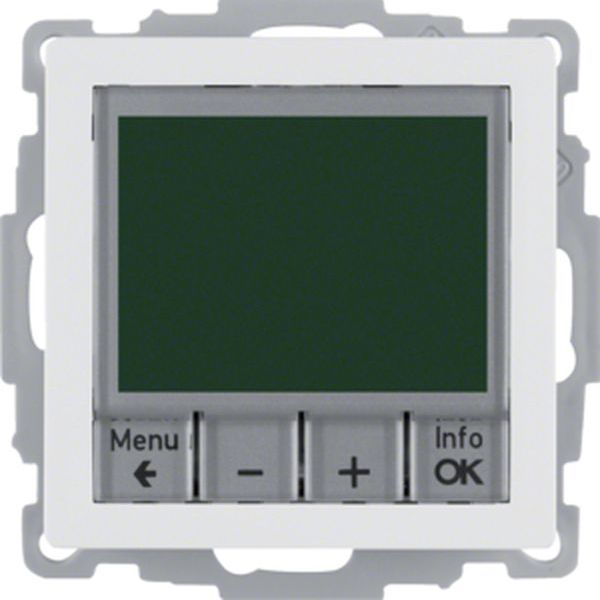 Berker Raumtemperaturregler 20446089 polarweiss samt