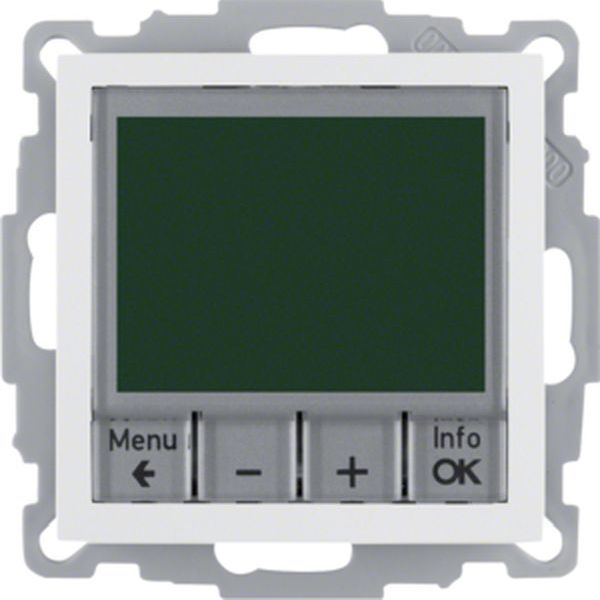 Berker Raumtemperaturregler 20448989 polarweiss glänzend