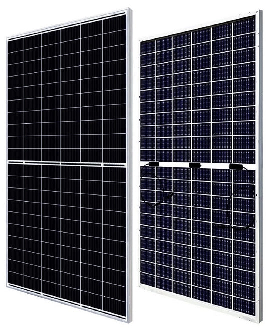 Canadian Solar Solarmodul BiHiKu7 CS7L-595 MB-AG Mono PERC Bifacial 595 Wp Silberner Rahmen