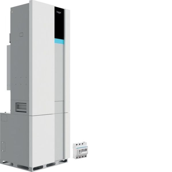 Hager XEM3100 Batteriespeicher 9.75 kWh und EM flow R2