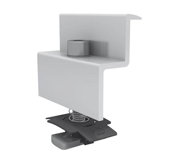 K2 Systems EC SET AL STANDARD 30-31 SS PA Endklemmen-Set 30-31mm, Edelstahl, Vormontiert