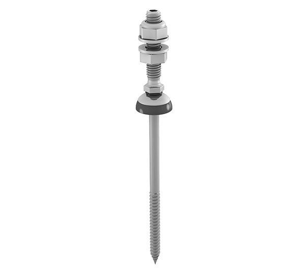 K2 Systems RF HB HZ - M8X180 - 50MM - FZD Solarbefestiger Für Holz, Länge 230mm