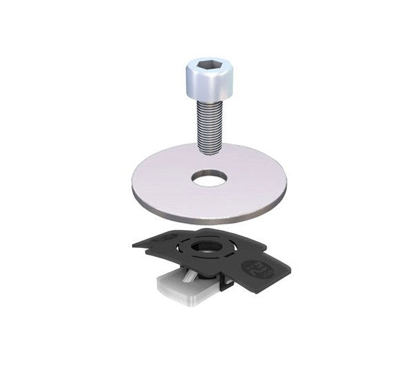 K2 Systems AC SET SOLAREDGE OPTIMIZER Befestigungs-Set Für Solaredge Optimizer