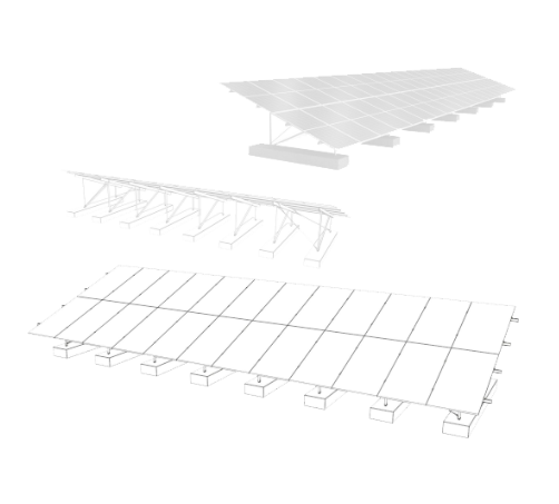 K2 Systems Montagesysteme N-Rack 2.20 C Kit
