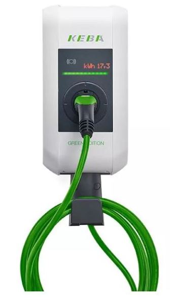 KEBA Wallbox x-series EN Type2 6m Kabel 22kW RFID ME