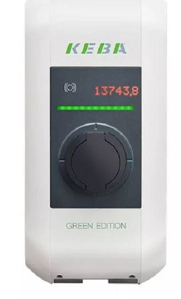 KEBA Ladestation Wallbox x-series EN Type2 Sock. 22kW RFID ME 4G