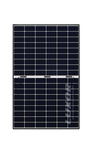 Luxor Solar Solarmodul ECO LINE M108/400W Glas-Glas Mono Half-Cut Bifacial 400 Wp Schwarzer Rahmen