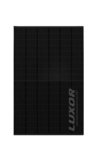 Luxor Solar Solarmodul ECO LINE M108/425W Glas-Glas Mono N-Type TOPCon Bifacial 425 Wp Vollschwarz