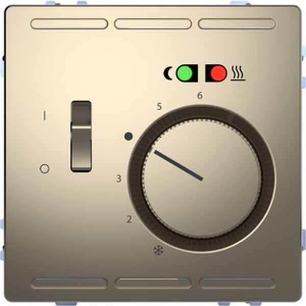 Merten Fussbodentemperaturregler 230V Nickelmetallic System Design