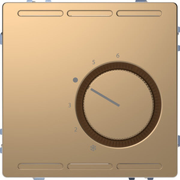 Merten Raumtemperaturregler 230V Champagnermetallic System Design