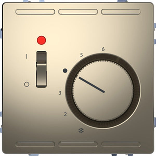 Merten Raumtemperaturregler 230V Nickelmetallic System Design