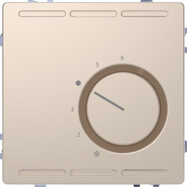 Merten Raumtemperaturregler 24V Champagnermetallic System Design
