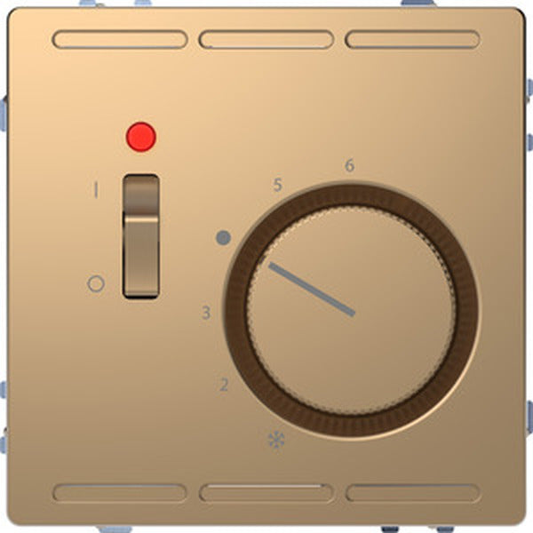 Merten Raumtemperaturregler 24V Champagnermetallic System Design