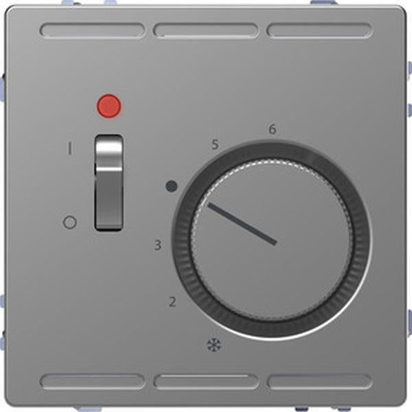Merten Raumtemperaturregler 24V Edelstahl System Design