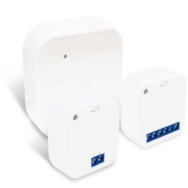 Salus Controls Funkrelais-Set RR868-5A Sender u. Empf. UP