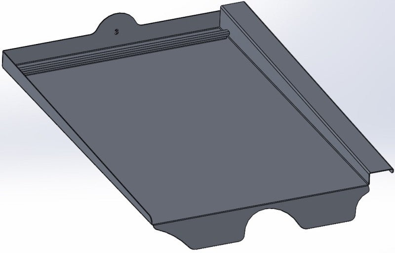 Schletter Blechersatzziegel AluTile f. Erlus Linea