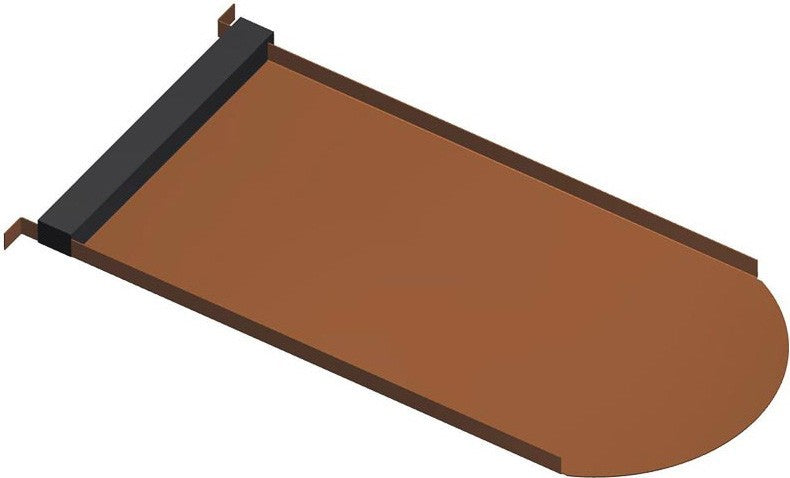 Schletter Blechersatzziegel Biberschwanz Rapid CU 180x380