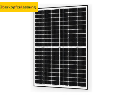 Solitek Solarmodul SOLID Framed, Transparent 435W