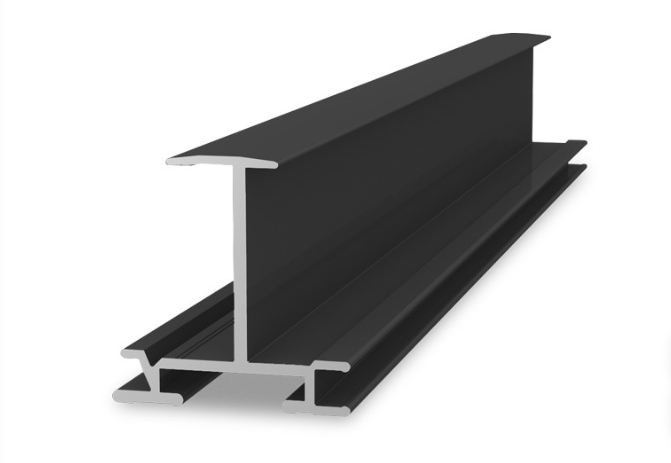 K2 SYSTEMS Montagesysteme INSERTION RAIL 35, 5.40M, BLACK