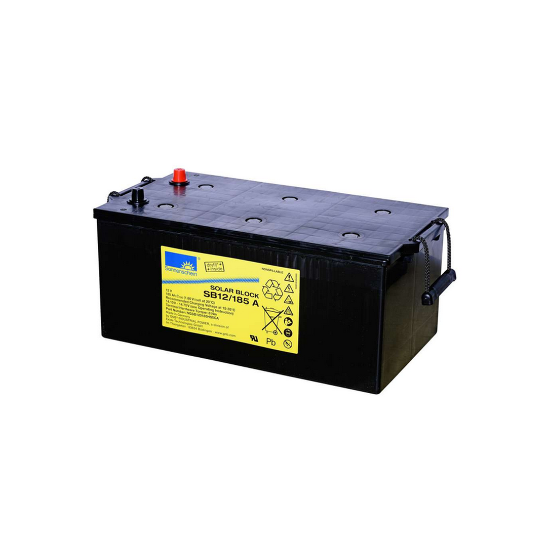 Sonnenschein Bleiakku SB12/185 A – 12V 185Ah Gel-Akku inkl. MTZ