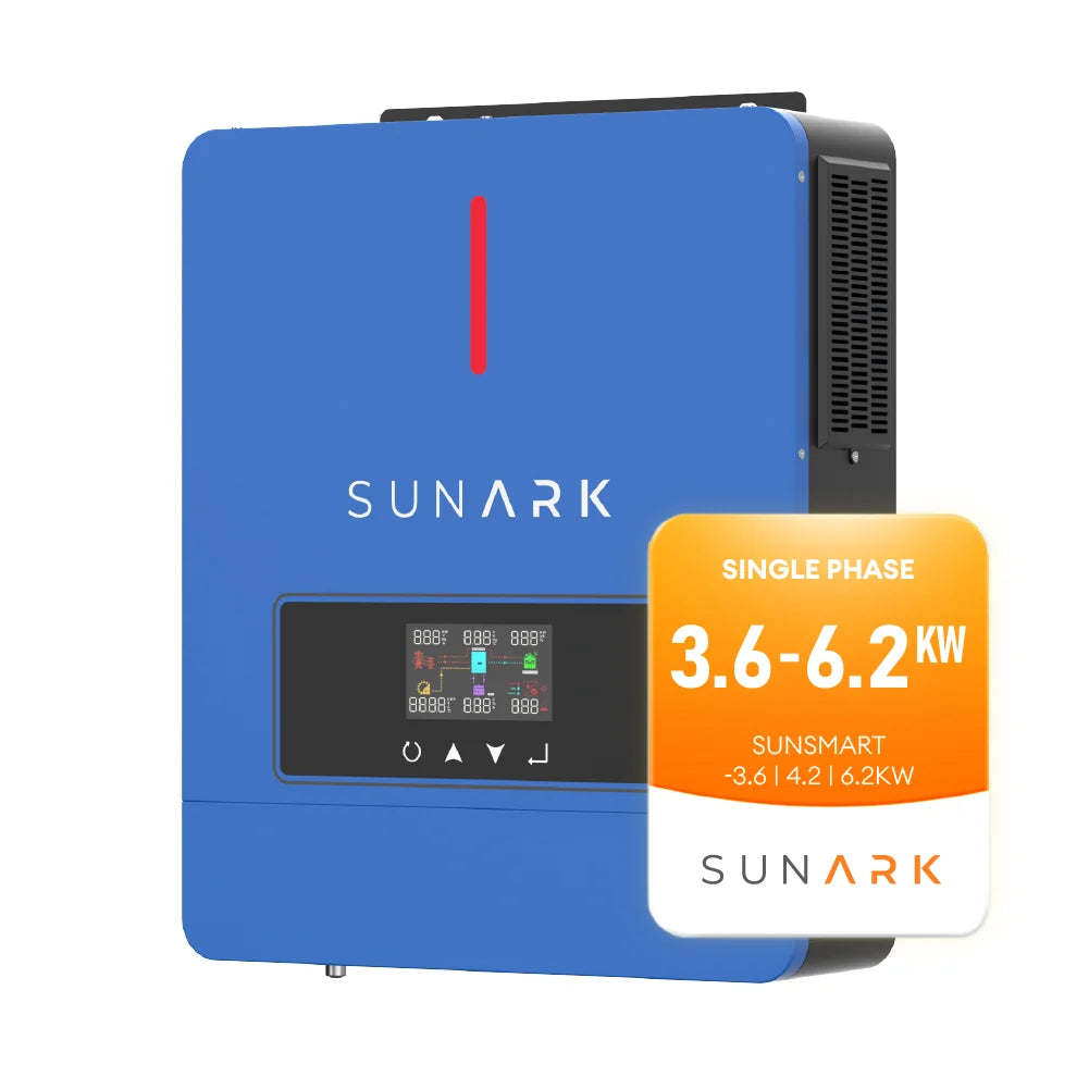 SunArk Power Co., Ltd. - Wechselrichter - SunArk SunSmart 4.2KW 6.2KW Hybrid Off  Solar I... SunSmart-6,2KW - Art. 58301