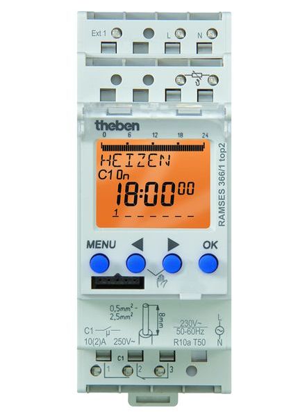 Theben Uhrenthermostat RAMSES 366/1 TOP2 ohne Fernfühler