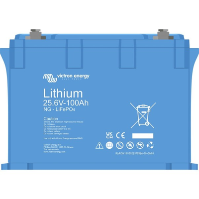 Victron Energy Batteriespeicher LiFePO4 25,6 V/100 Ah NG