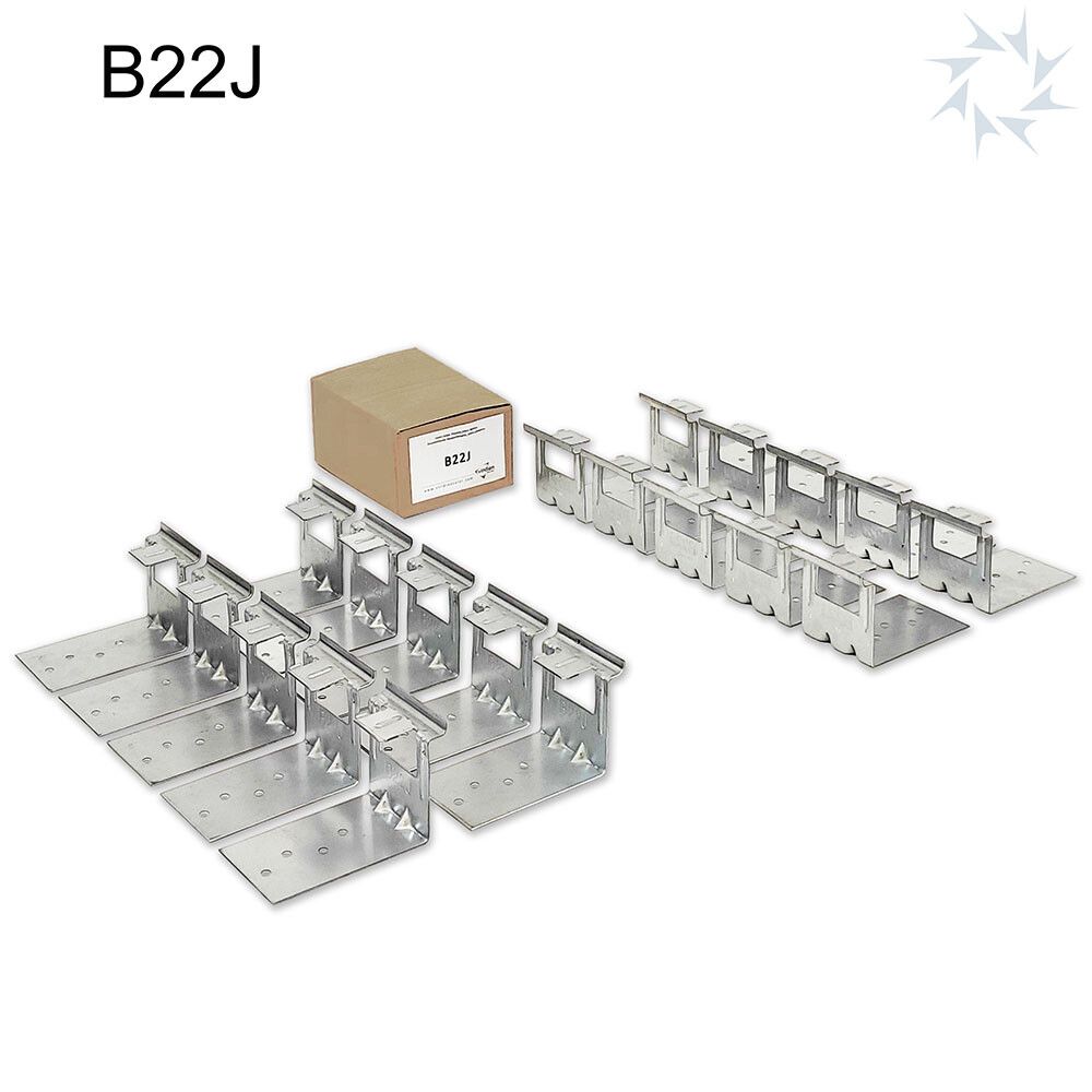 Viridian Dachstuhl-Verbindungswinkel für 22 mm Lattung - Packung mit 20 Stück