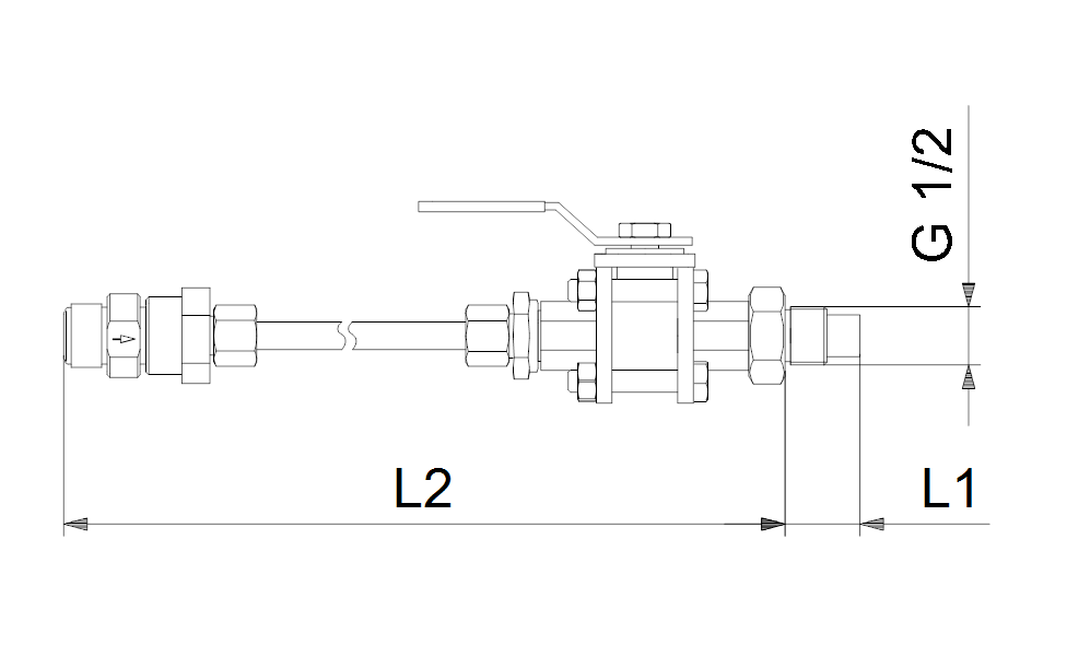 GRUNDFOS Zubehör Dosierpumpen Impfarmatur - Art. 95730976