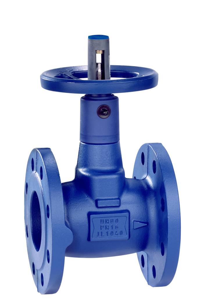 KSB Flanschen-Absperrventil BOA-Compact Gehäuse JL1040, mit Kappe, PN16 DN200 -Art.48013345
