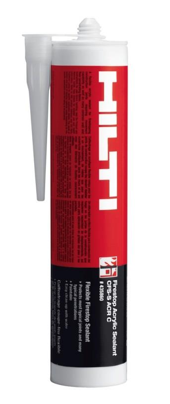 Hilti - Brandschutzsysteme HILTI CFS-S ACR Rohrabschottung EI 60-120 nach EN 13501 für nicht brennbare Rohre - Art.