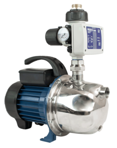 ZUWA Hauswasserwerk JET 100 INOX, 230 V mit elektr. Pumpensteuerung PRESFLO VARIO -Art. 165010HWE