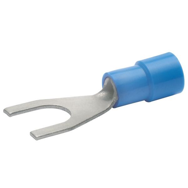 KLAUKE Quetschkabelschuh n. DIN Gabelform M4 1,5-2,5qmm isoliert -Art.630C4