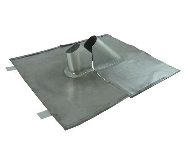TELEVES Deutschland Bleiblechziegel BBZ4260/2 60mm Zinkblechstutzen 2teilig -Art. X2009
