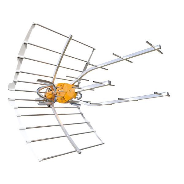 TELEVES Deutschland Antenne ELLIPSE UHF passiv/aktiv mit Netzteil PS -Art. 148924