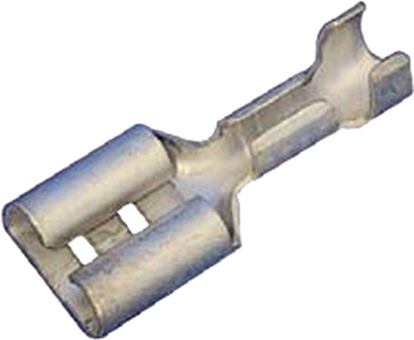 INTERCABLE Flachsteckhülse ICC168FH 0,5-1qmm 6,3x0,8 Messing -Art.180270