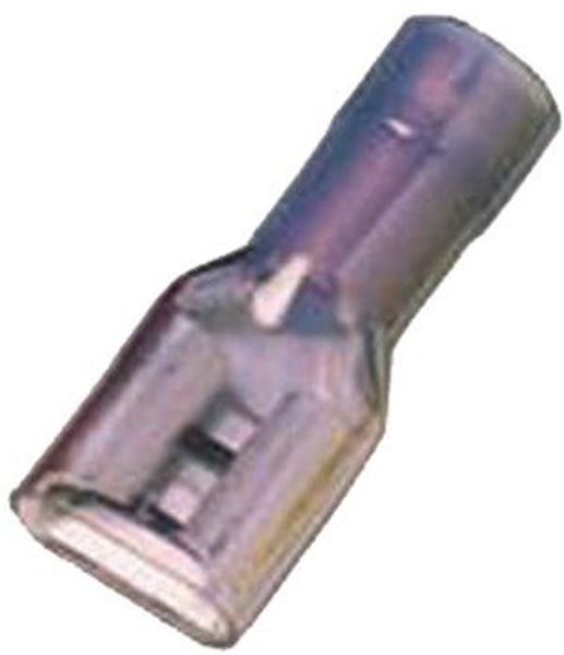 INTERCABLE Flachsteckhülse ICIQ245FHVI 1,5-2,5qmm 4,8x0,5 bl Mess. -Art.180880