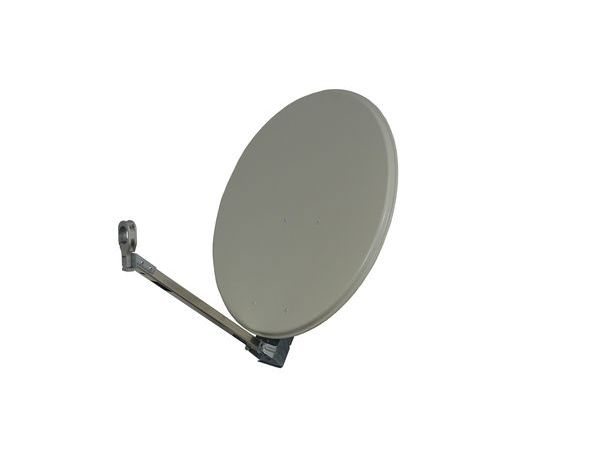 TELEVES Deutschland SAT-Spiegel weiss S660-W 67x71cm Guss-Feedhalter 40mm -Art. 790402