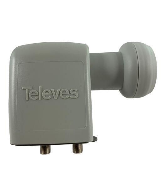 TELEVES Deutschland LNB 40mm ABAKUS SP42EN Twin RM 0,3 dB typ. -Art. 747002