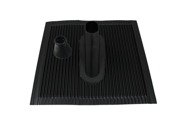 TELEVES Deutschland Montageset SPAZ60S SPAHA 100/120 Aluziegel schwarz -Art. 244020