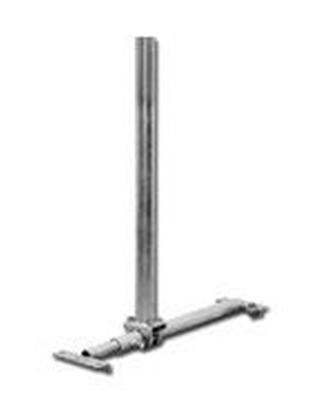 TELEVES Deutschland Dachsparrenhalter ABAKUS SPAHA48/1300 L130cm D48mm 55-95cm auszie -Art. X3028