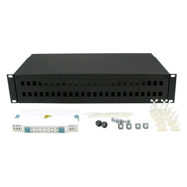 TELEVES Deutschland Frontblende UFB48SC Frontblende 19",2U,48 SC mit Abl -Art. 533157